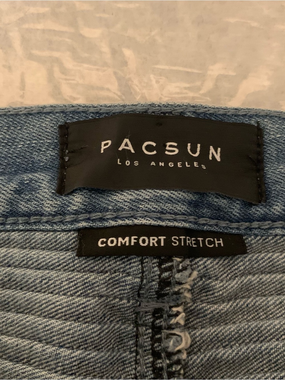 W2K PacSun Light Blue Slim Straight Men's Jeans size 30/30 - Picture 3 of 8